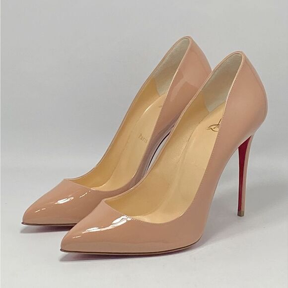 Christian Louboutin Pigalle Follies 100 Patent Leather Pumps size 39.5 - Picture 1 of 11